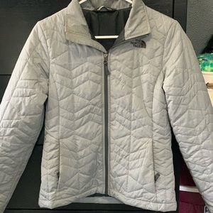 Grey Northface jacket